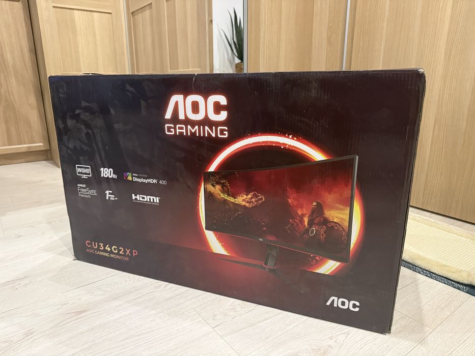 Monitor Curbat AOC CU34G2XP/BK cu Garantie