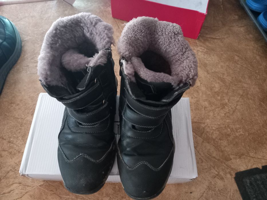 Обувь на мальчика зима