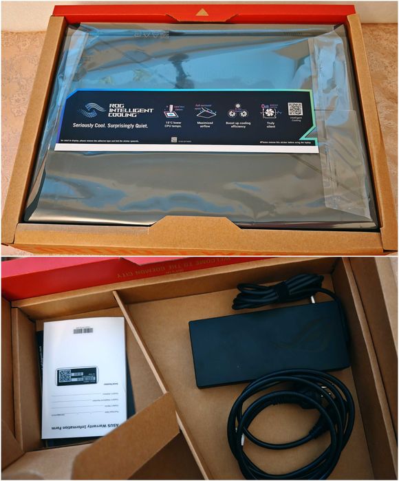 ASUS ROG Strix G18 G814J/Intel Core i7-13650HX/NVidia RTX 4070 8GB/16GB RAM/1TB SSD NVME/18' инча IPS Full HD+ геймърски лаптоп КАТО НОВ  ГАРАНЦИЯ