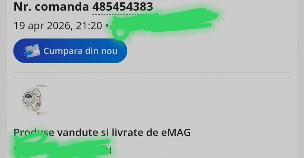 Vand ceas huawei gt5 pro ceramic nou garantie  Emag