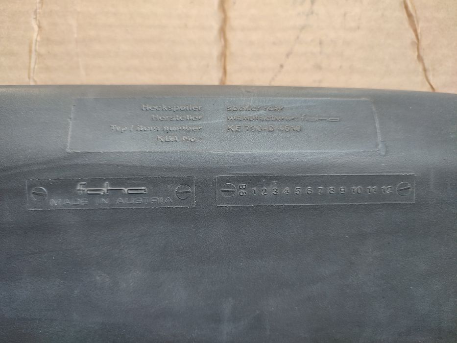 foha. FOHA Спойлер .Mabe in Austria  Очень редкий