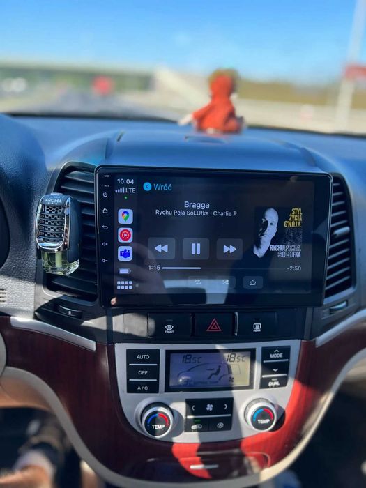 Navigatie GPS Android Hyundai Santa Fe 2 - QLed CarPlay DSP