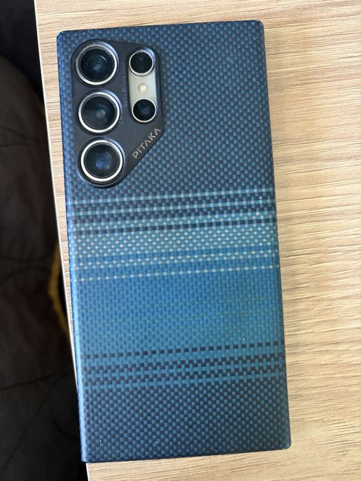 S24 ultra + чехол pitaka+ buds 3 pro