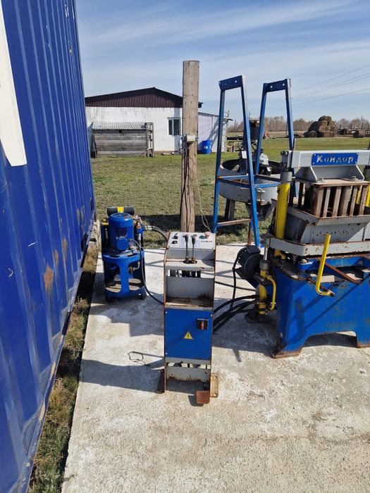 Пескоблочный станок