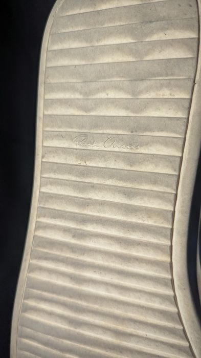 Rick Owens Geobasket megalace.