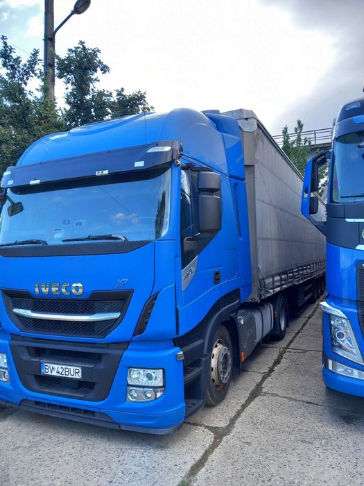 Iveco Stralis AS440S- Euro 6-2018- 480 CP- Stare buna + Semiremorca