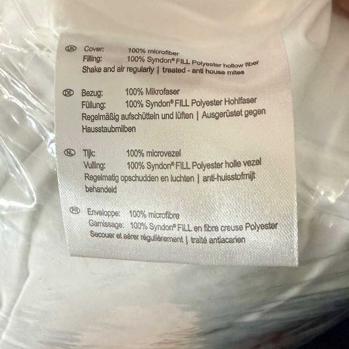 Perna Hotel Line Premium Orthomagon Syndon, 50x70 cm, Antialergica, Tratament Anti-Acarieni, Umplutura Luxafill, Olanda