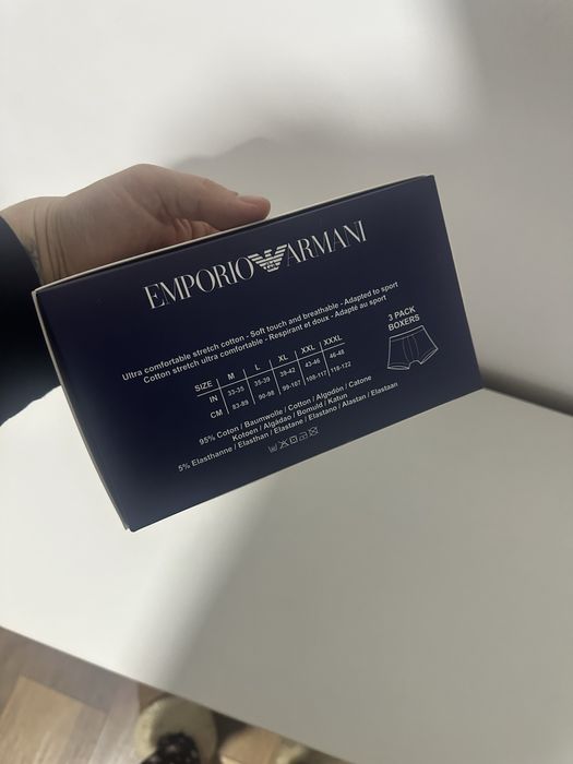 Boxeri Empori Armani marimi M. L. XL. XXL