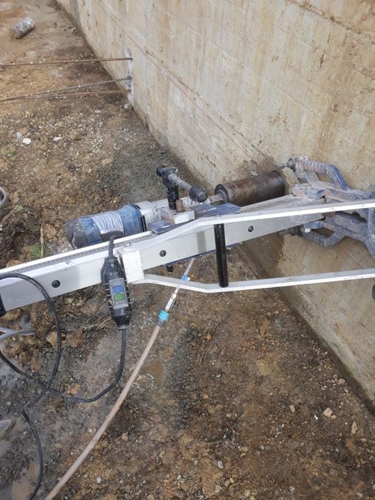 Gauri prin carotare in santier(sursa propie de energie)