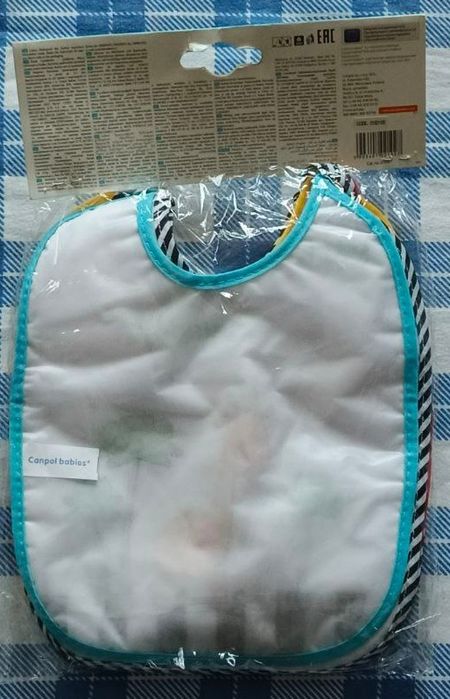 Новогодняя Акция!Нагрудники на новорождённого от 0+. Made in Poland