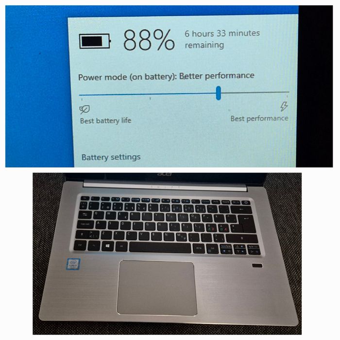 vand laptop Acer Swift SF314-52..14"FH..i3 7100..Ssd 128 Gb.Slim.Metal