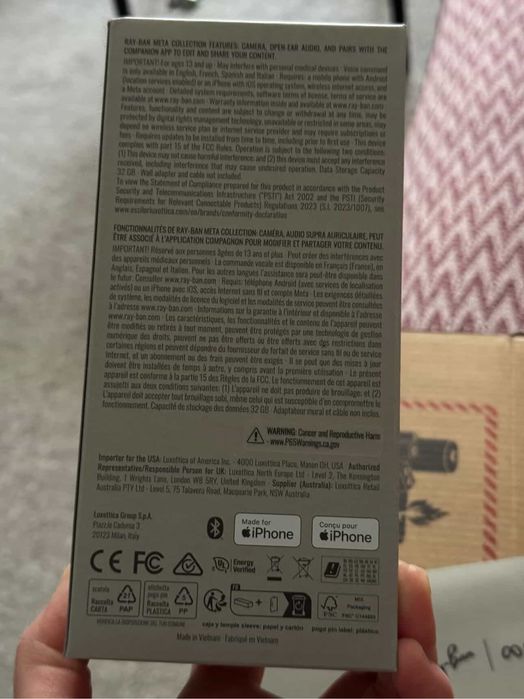 Очки Rayban Meta Gen 2 матовые/ Ochki Rayban meta gen 2 matte