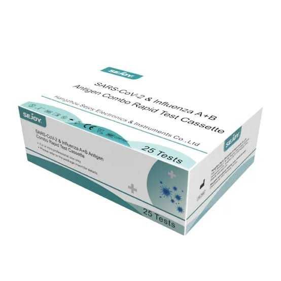 Test Combo 4-în-1 Gripă A/B + COVID-19 + RSV