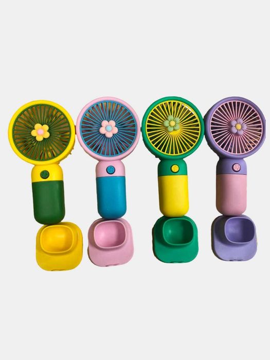 Портативный мини вентилятор, ручной, USB mini ventilyator, qo'llanma