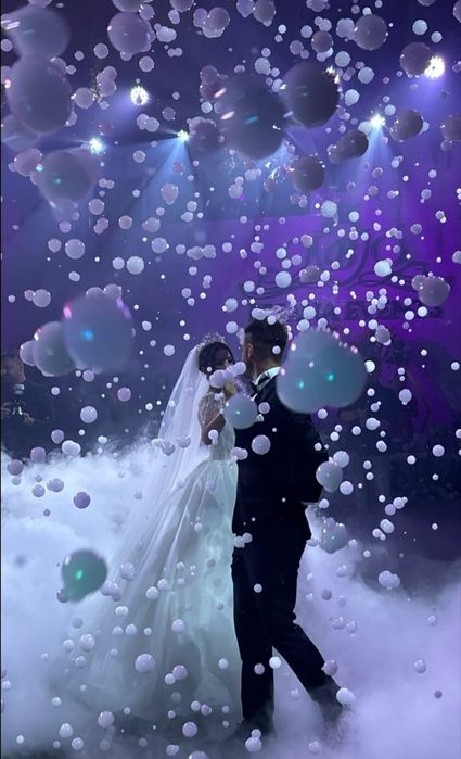 Baloane de sapun cu Fum - Fum Greu - Sparkulare - Nunta - Dans Miri