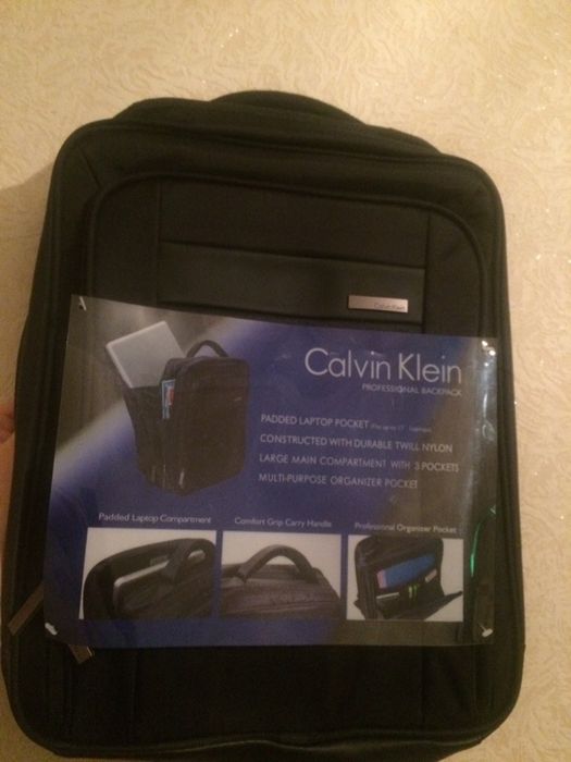 Рюкзак Calvin Klein, брендовый, привезенный из США.Новый с биркой!
