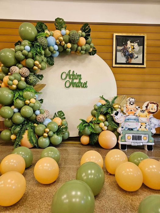 Arcada de baloane Aranjamente botez Photocorner Decor evenimente