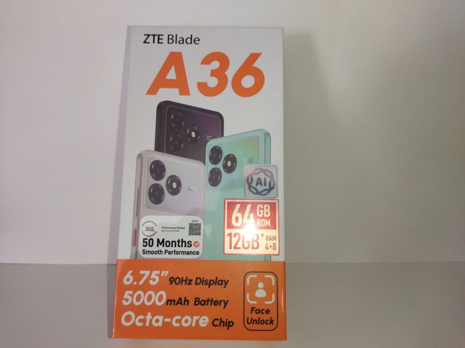 Телефон ZTE Blade A36