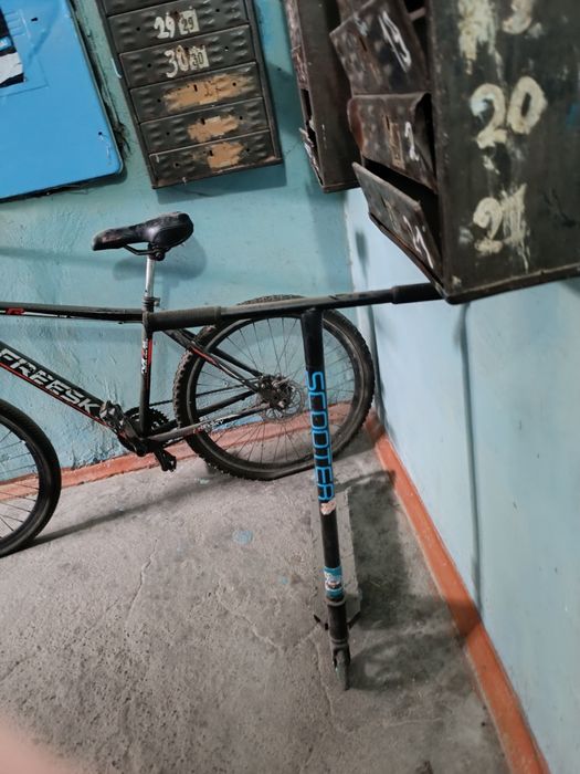 Трюковой самокат и запчасти