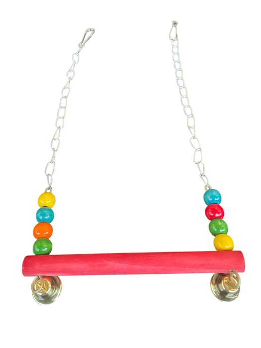 Голям лот за папагали: кацалка, дървени играчки