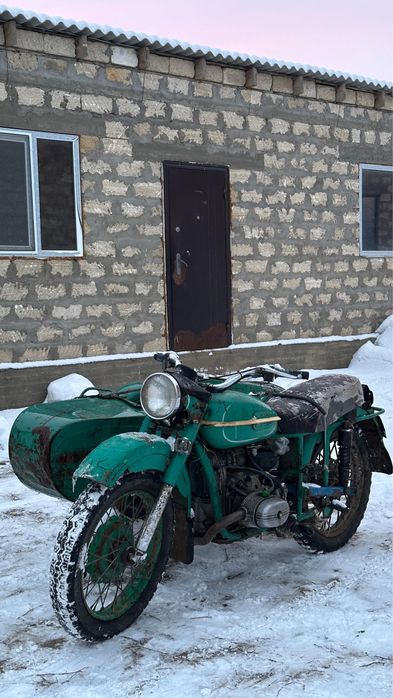 Мотоцикл урал на ходу