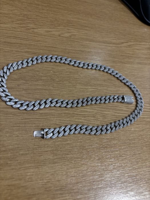 Colier cuban argint 925