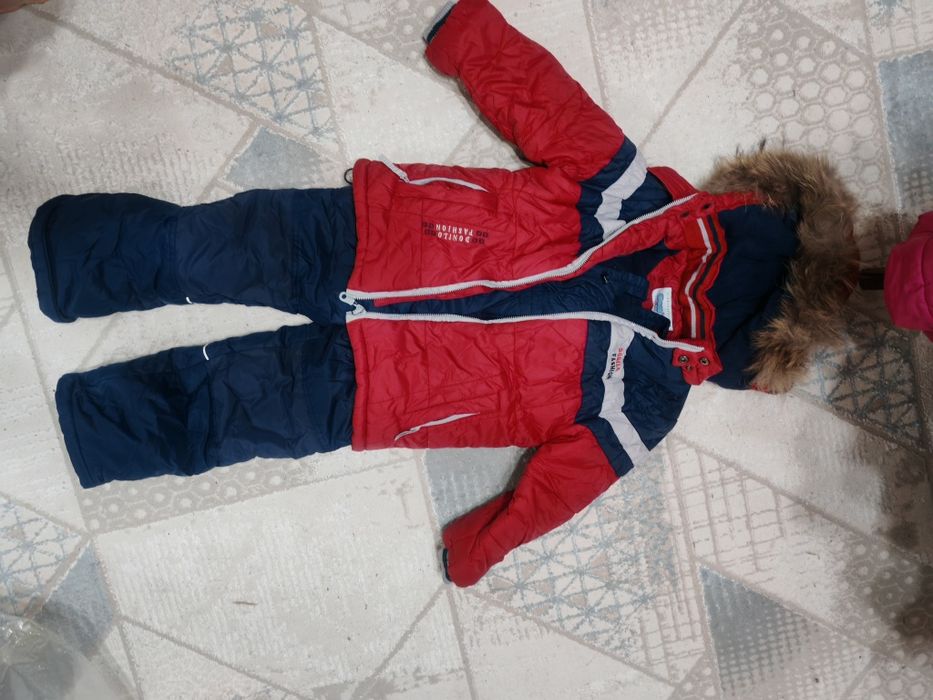 Куртка с комбенизоном на мальчика