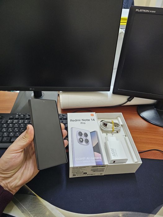 Redmi note 14pro 12/256gb[2025]ideal 1 oylik telefon xolati yangiday