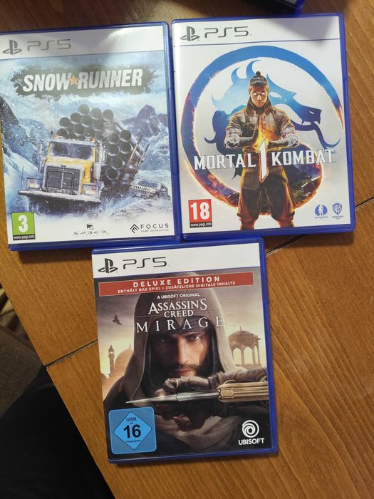 Игри за ps5 като нови