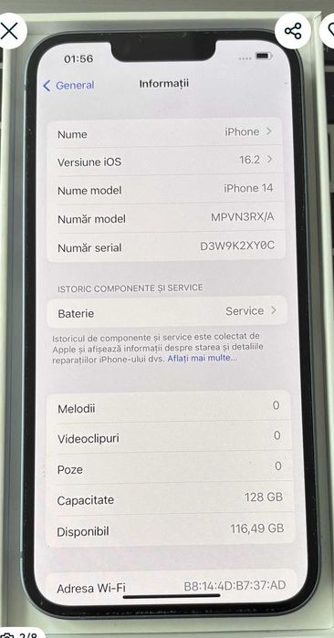 IPhone 14 blue - 128GB