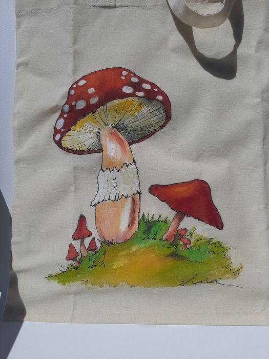 Ръчно рисувана торбичка