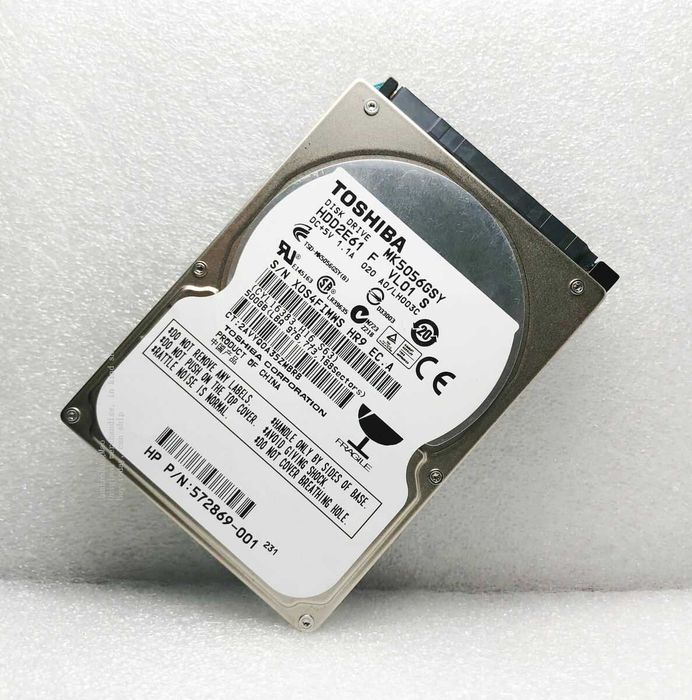 Твърд Диск SATA 2.5”, SATA 6 Gb/s , Toshiba , Hitachi , Нови 24м Гар.