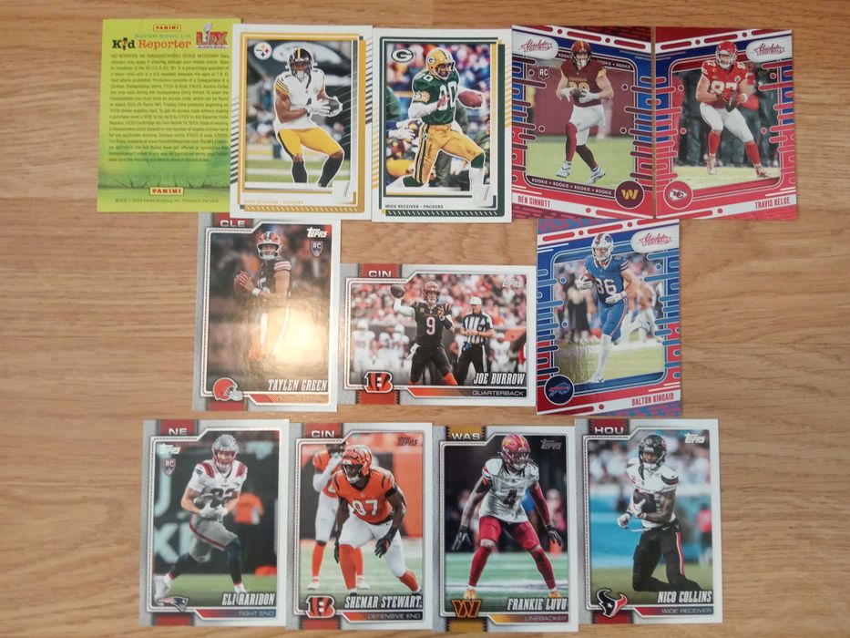 Pachetele/cartonase sporturi americane NBA UFC NFL NHL MLB Panini donruss topps WWE
