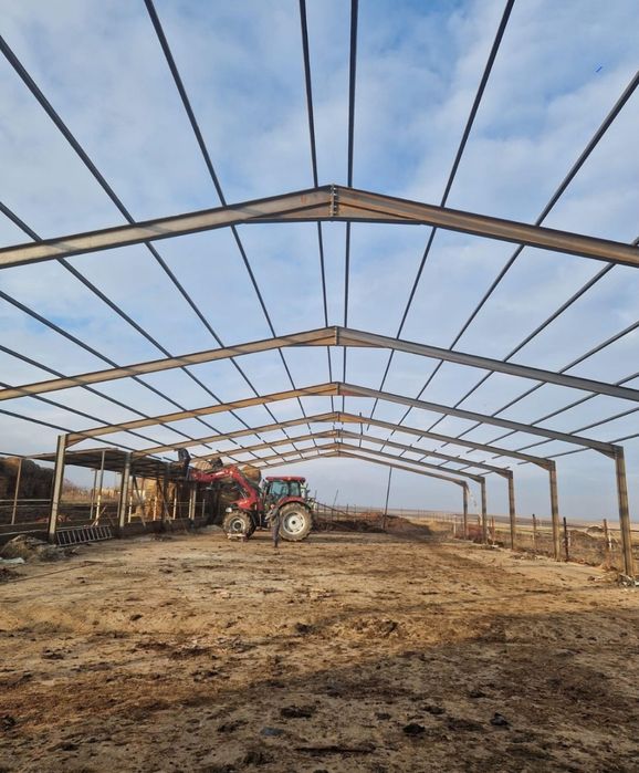 Structuri metalice hale metalice diferite dimensiuni