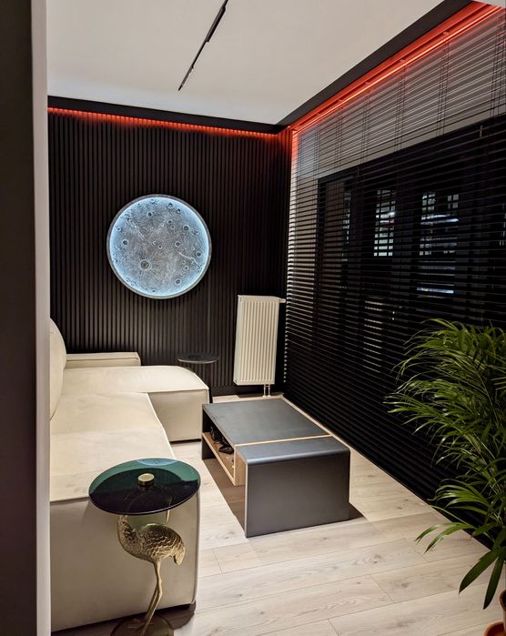 Lampa Luna/semiluna ,piesa de decor unica