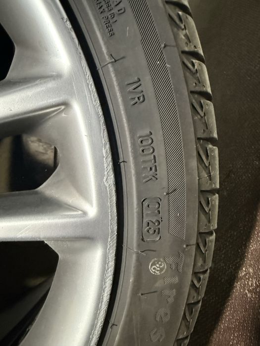 Jante Ford cu senzori de presiune 5x108 R19 + 2 anvelope 235/40/R19