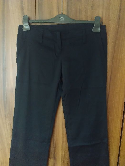 Красиви Дамски  Панталони в черно и бежово