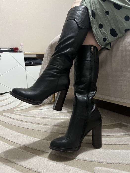 Сапоги натуральная кожа