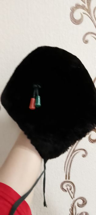 Меховая шапка детская