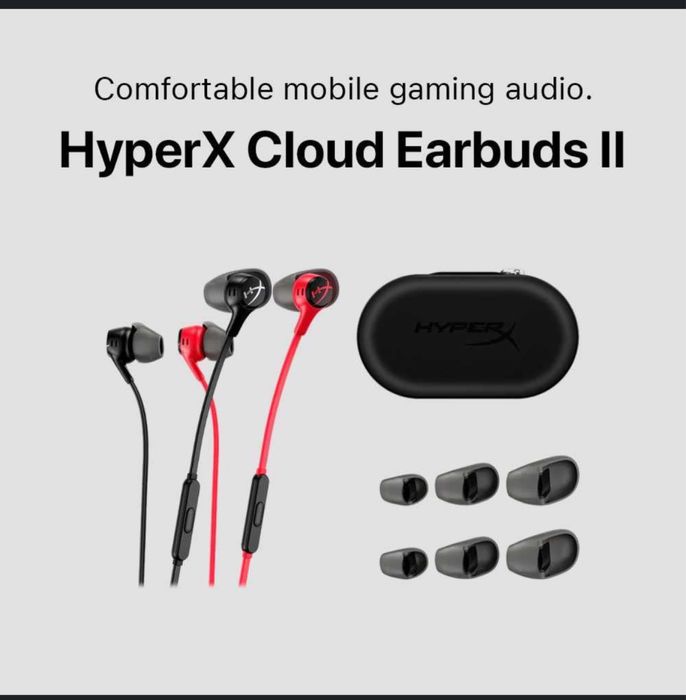 HyperX Cloud earbuds II Нашуник