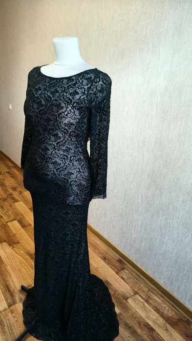 Платье вечернее, силуэт русалка