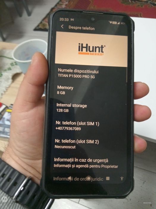 Ihunt 15000 baterie