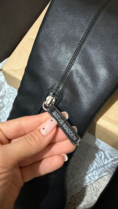 Steve Madden Кожени Ботуши 37