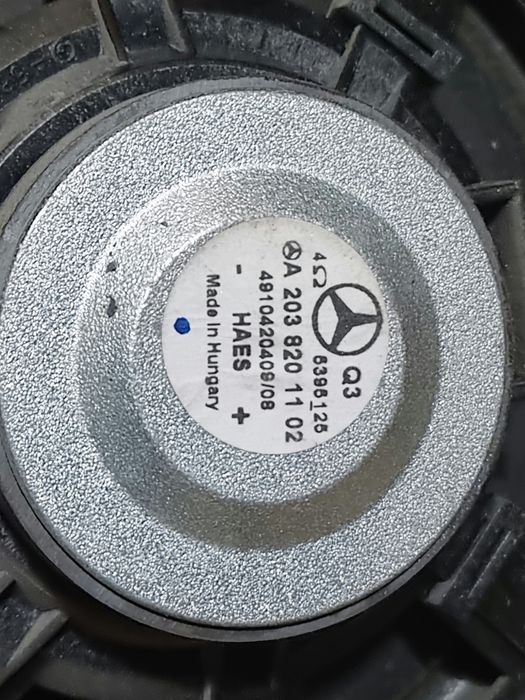 Boxe auto 16,5cm Mercedes C class 2006 W203, usi fata