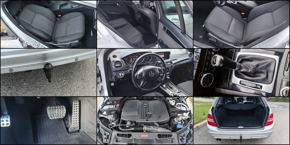 Mercedes C-Klasse, AUTOMAT, Diesel, Roti 18", Euro 5