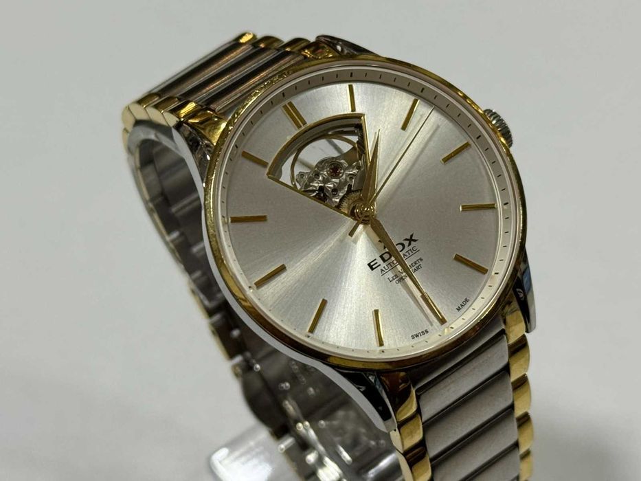 Мъжки Часовник EDOX Les Vauberts Men’s Automatic Dress Watch