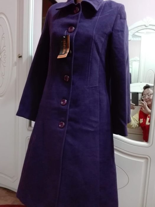 Пальто драповое кашемировый