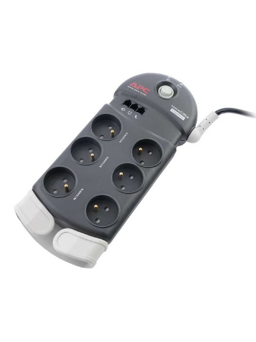Сетевой фильтр APC SurgeArrest Home/Office 6 розеток 2.4 м