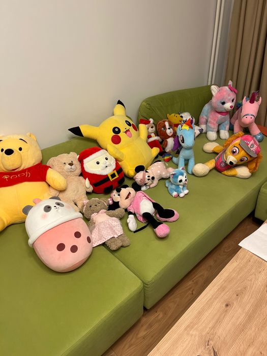 Плюшени употребявани играчки