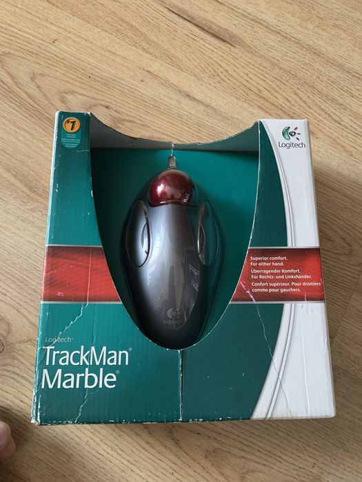 Mouse Logitech laser Trackman Marble